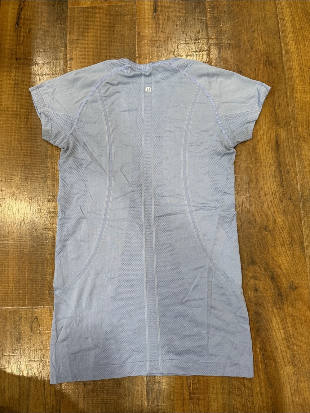 lululemon athletica Pale Blue Short-Sleeve Performance Tee - Picture 2 of 4
